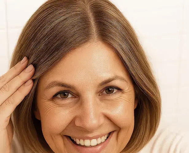 HaloGrow Ergebnis — Frau mit dichterem Haar
